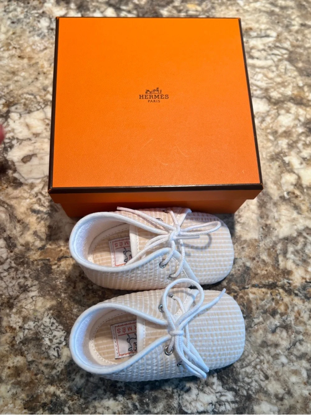 Hermes Pif Cabriolet Baby Walker Shoes - Picture 5 of 8
